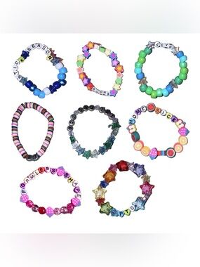 Noah Kahan Bracelets Set of 8